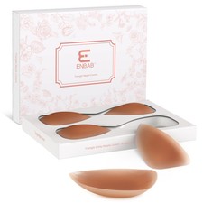 Nipple Covers for Women, 6 Pairs Seamless No-Show Pasties, Sticky Bra