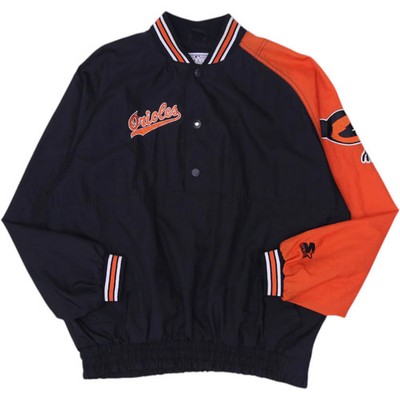 Vintage 90s Starter Baltimore Orioles Bird Patch Logo Jacket Size M