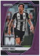 Panini Prizm Premier League 2024-25 Sandro Tonali Purple Prizm