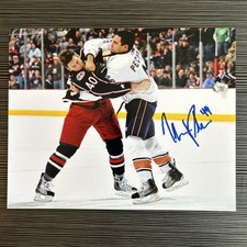 THEO PECKHAM EDMONTON OILERS NHL HOCKEY Signed Autographed 8x10 Photo W/Proof L