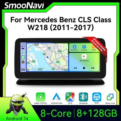 10,25'' Android 14 Carplay AutoRadio GPS SAT Navi DAB Für Benz CLS Klasse W218