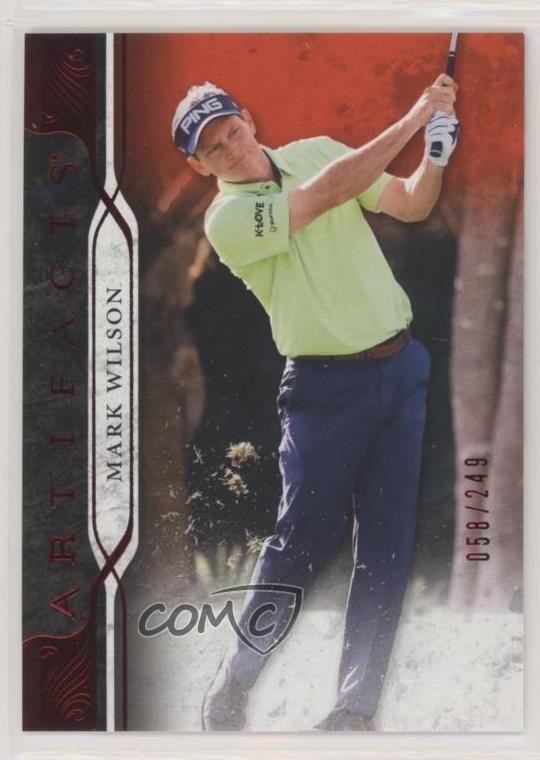 2021 Upper Deck Artifacts Red 58/249 Mark Wilson #28 Rookie RC w5b