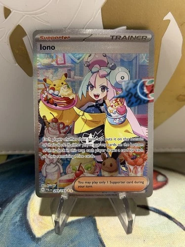 Iono 269/193 Pokemon Paldea Evolved Special Illustration Rare Card NM