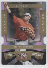 2010 Donruss Elite Extra Edition Status Gold Die-Cut 4/10 Kaleb Cowart #131 0b0