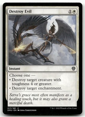 Destroy Evil #17 (NM) Dominaria United DMU Magic MTG