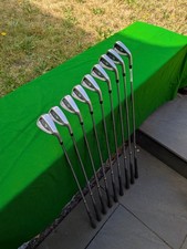  Right Handed John Letters Iron set 3-P-S Dynamic Gold Regular Flex Steel Shafts