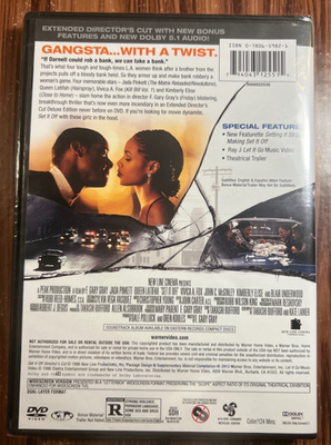 Set It Off Director's Cut Deluxe Edition DVD 1996 Movie Jada