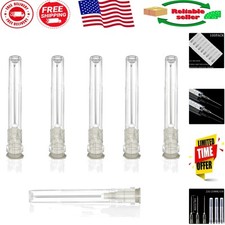 100Pack 22Ga 1 Inch Disposable Needles for Lab Craft Use - Individually Sealed