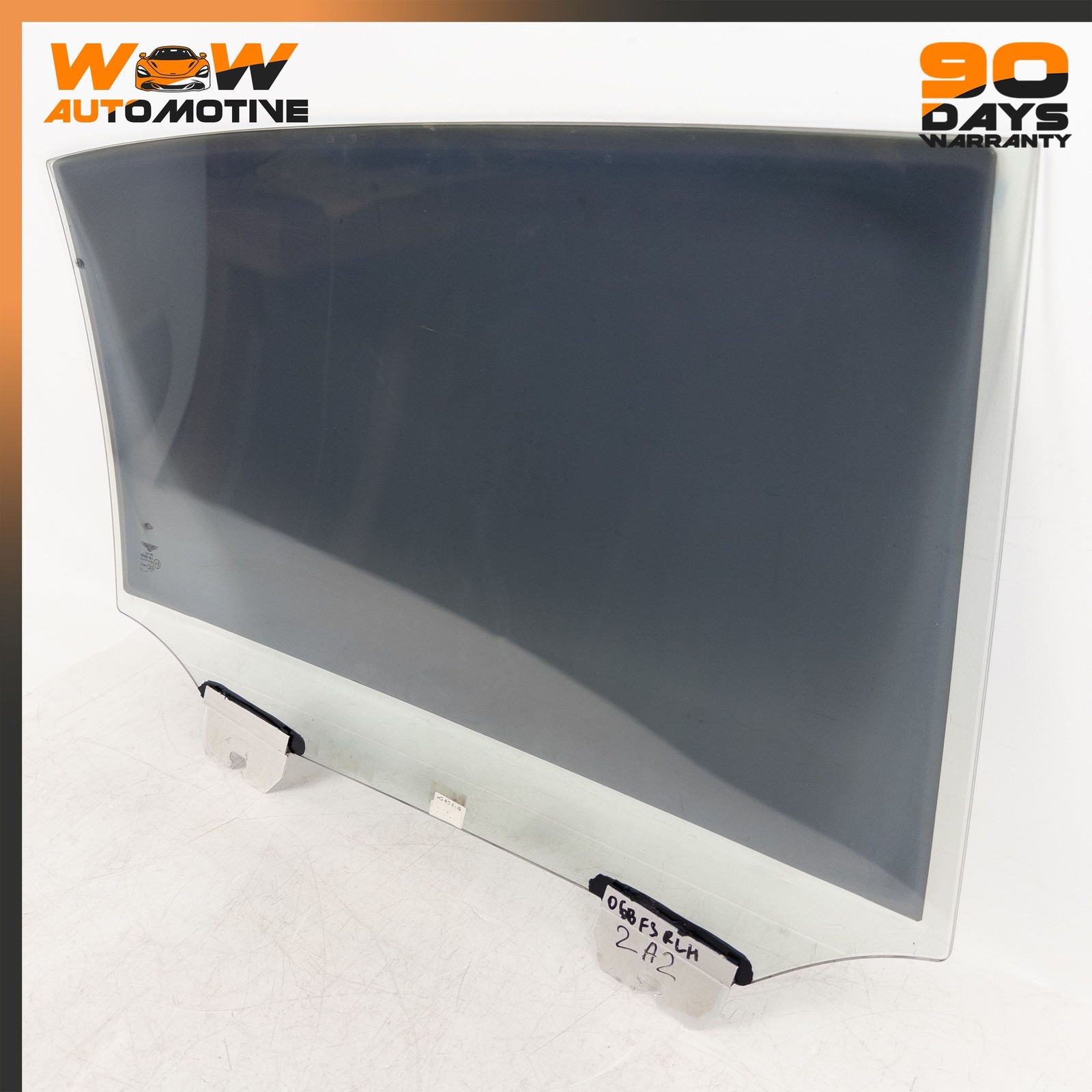 06-13 BENTLEY CONTINENTAL FLYING SPUR REAR LEFT DRIVER SIDE DOOR WINDOW GLASS OE