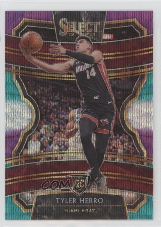 2019-20 Panini Select Concourse Tri-Color Prizm Tyler Herro #63 4g0