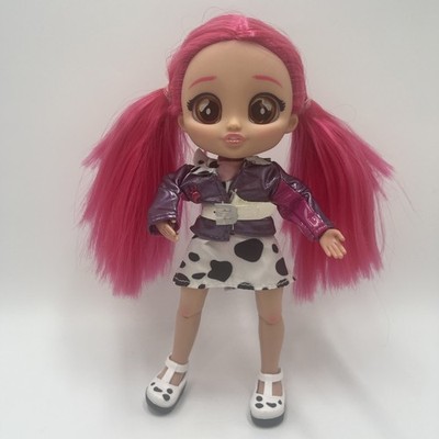Cry Babies BFF Dotty Doll Pink Hair FLAW