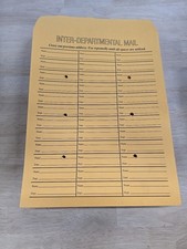 Interoffice Envelope Kraft,  String Seal, Pri...