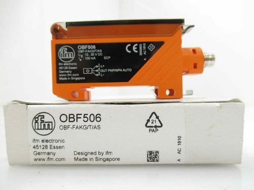 OBF506 OBF-FAKG/T/AS Ifm Electronic, Fibre-Optic Amplifier