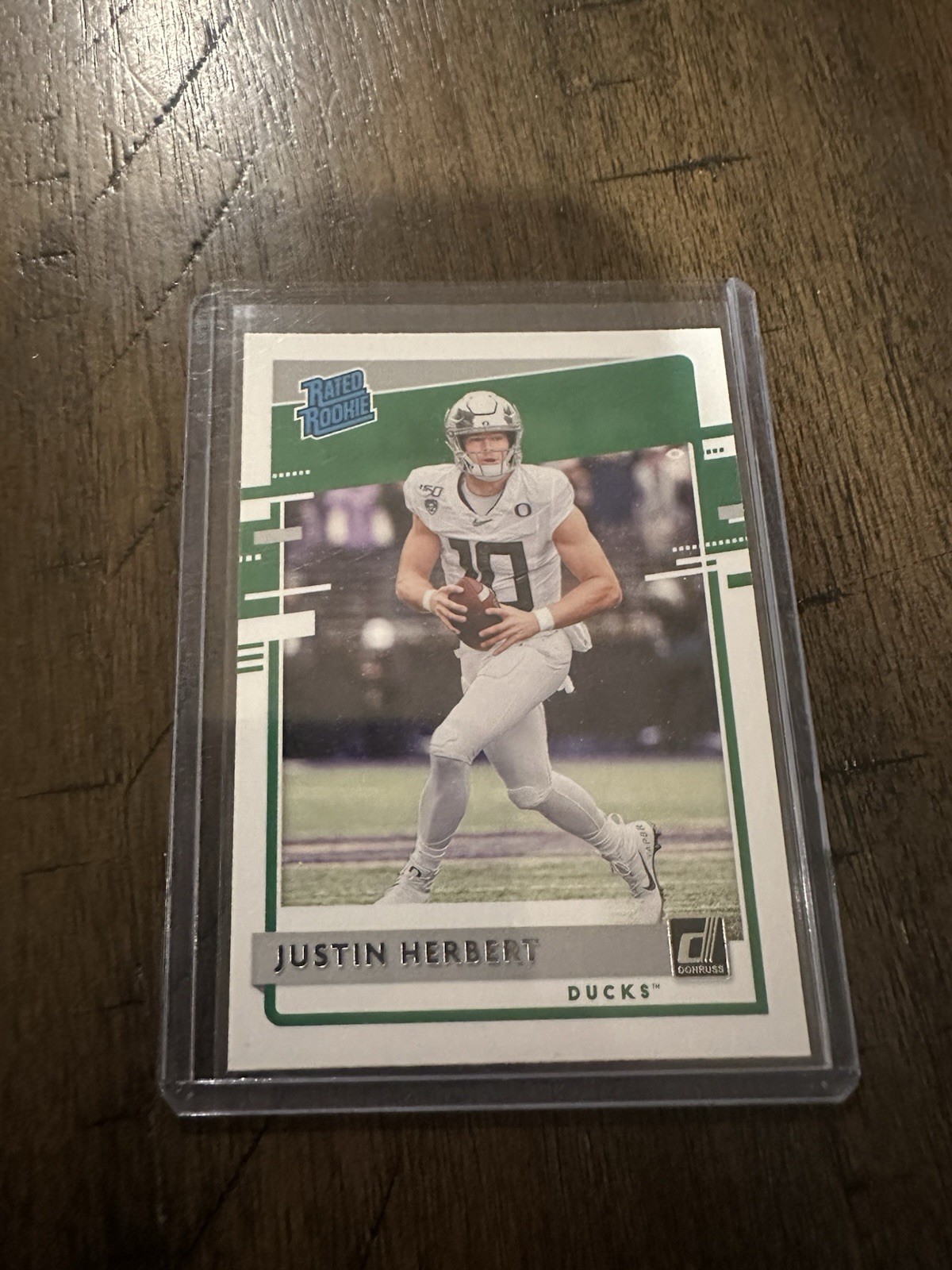 2020 Panini Chronicles Draft Picks -Donruss Rated Rookies Justin Herbert #4 (RC)