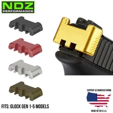 NDZ Glock 17-45 Gen 1-5 Slide Racker Plate Aluminum Rack Assist For All Calibers
