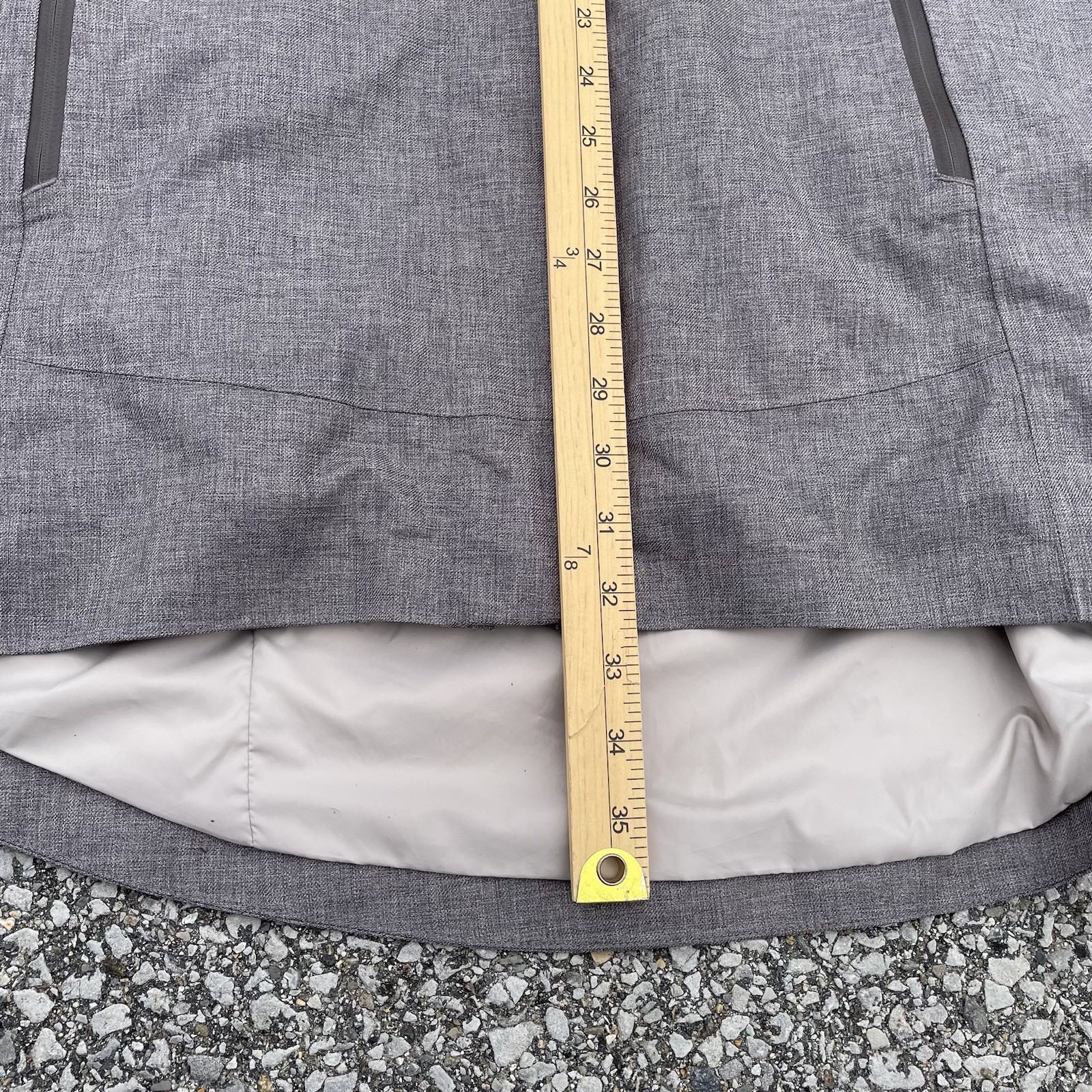 LL Bean TEK 3 In 1 Jacket Womens Large Gray Shell Puffer Liner All Season Coat image 10