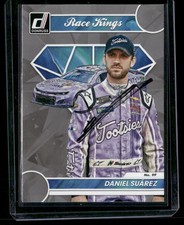 Signed 2023 Donruss #11 Daniel Suarez Silver IP Auto