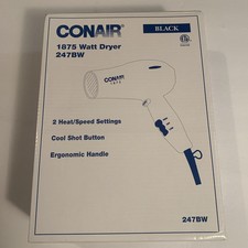 New  In Box Conair 1875 Watt Dryer