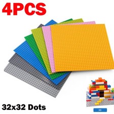 4Pack NEW 32x32 Dots 25.5x25.5CM Base Plate Board Building Baseplate for LEGO