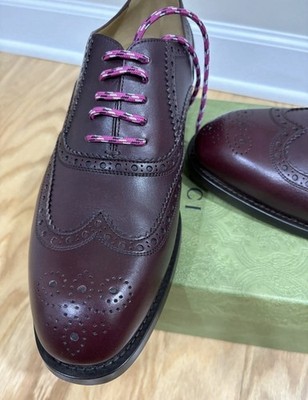 New Authentic Gucci Lace Up Shoes Men s Size 11