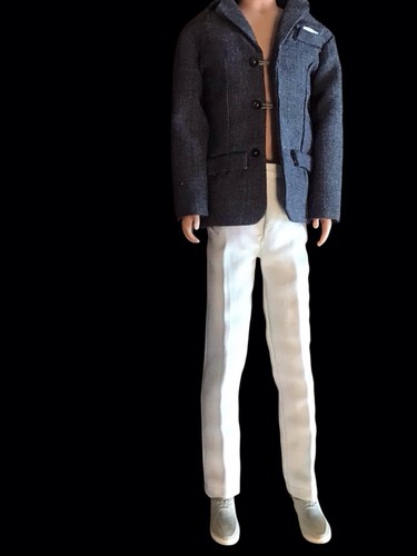 Vintage 1960s Ken Doll with Blonde Flocked Hair And Outfit - Picture 3 of 17