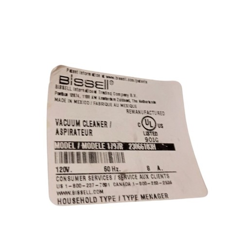 Bissell PowerForce Helix Turbo Rewind 1797R 1701R Schlauchleitung Ersatzteil - Bild 4 von 4
