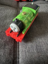 2013 Thomas and Friends Green Trackmaster Percy Motorized Train