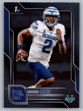 2025 Bowman Chrome University Football #46 Brendon Lewis, Memphis