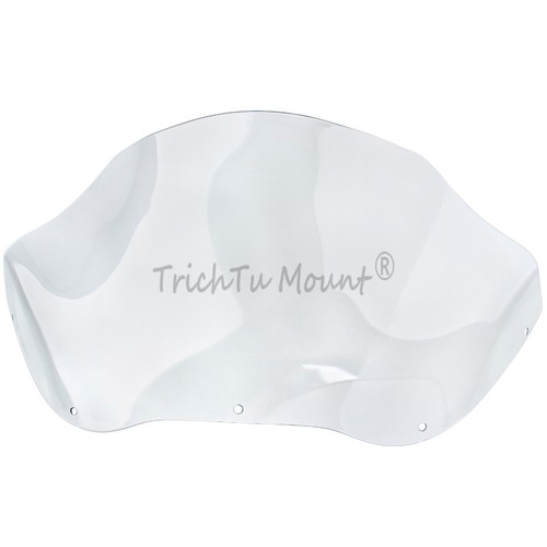 12.5'' Wave Windshield Windscreen For Harley Road Glide Custom FLTRX 2010-2013 - Picture 15 of 23