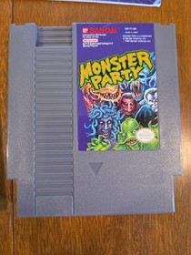 Monster Party Nes Nintendo Cib Works