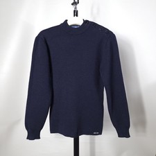 Vintage Saint James Wool Sweater French Sailor Nautical Breton size US 36 /XS-S