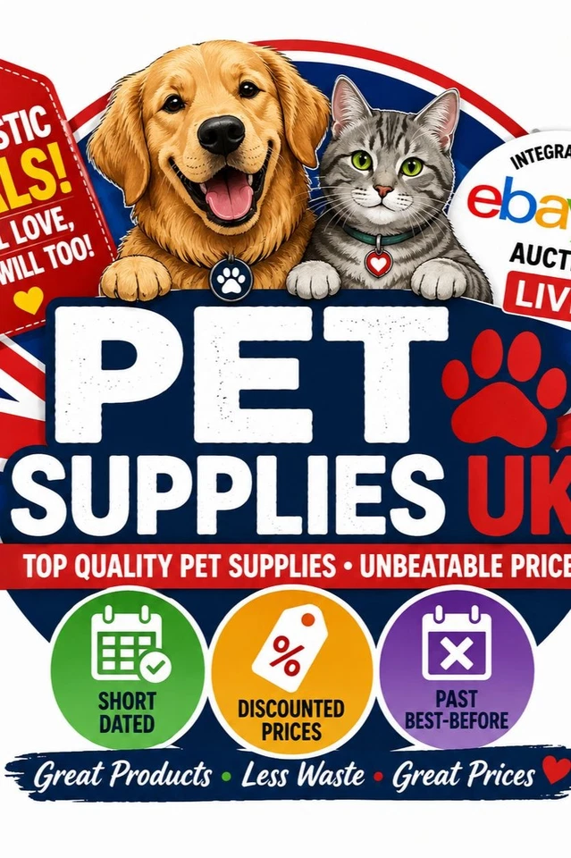 🐾🔥 BARGAIN PET SUPPLIES UK – LIVE AUCTIONS! 🔥🐾 £1 Starts