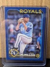 2024 Topps Series 2 - John McMillon #571 Royal Blue (RC)