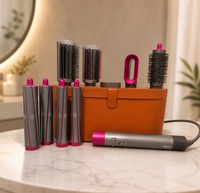 Dyson Airwrap Complete Long Haarstyler Anthrazit/Fuchsia