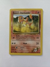 Blaine's Charmander 061/132 Gym Heroes Pokemon