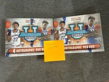 2025-26 Bowman’s Best U Hobby Box Lot Of 2