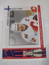 2003-04 Pacific Quest For The Cup Blue Foil #15 Jarome Iginla 15/150