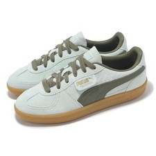 Puma Palermo Gray Green Gum Men Unisex Casual Lifestyle Shoes Sneakers 396463-51