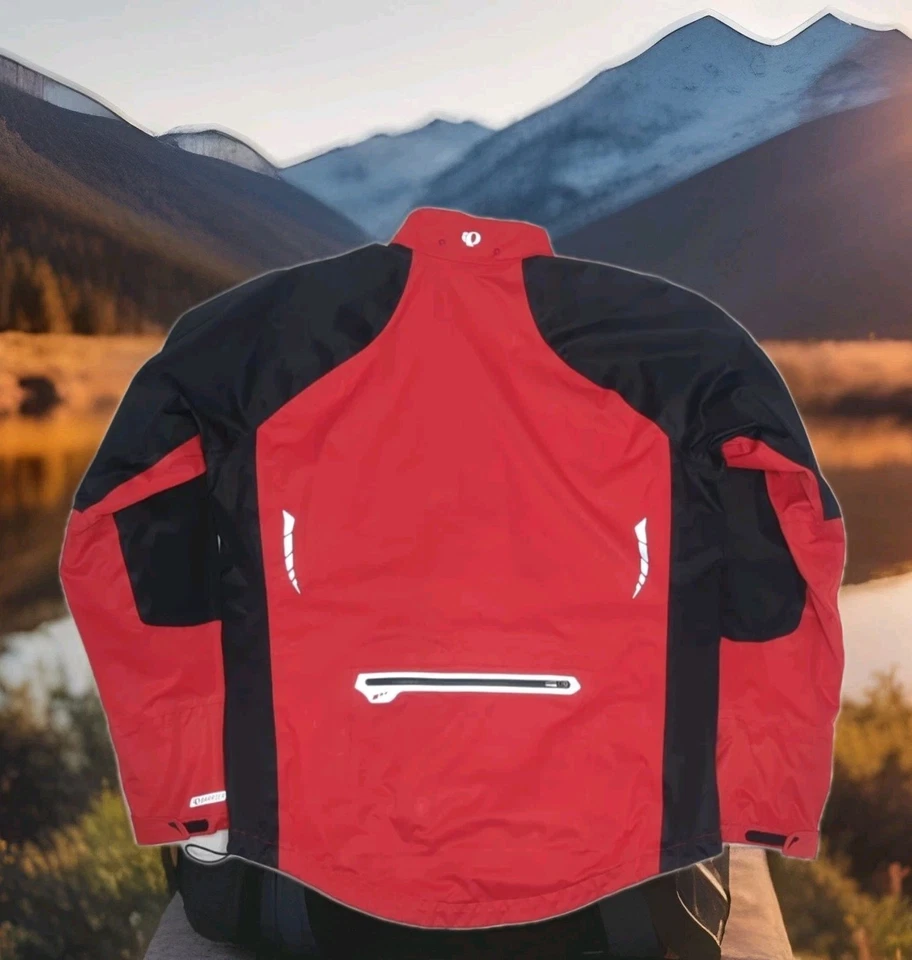 Pearl Izumi Cycling Jacket Rain Wind Elite Barrier WxB Waterproof Men XL X-Large - Image 4 of 4