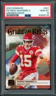 Patrick Mahomes 2023 Donruss Gridiron Kings #GK-1 PSA 10 Kansas City Chiefs