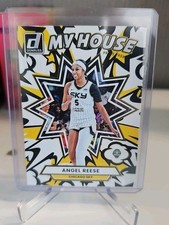 2025 Panini Donruss WNBA Angel Reese #6 My House Press Proof Sky SP NM Gold