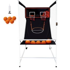 Arcade Basketball Game 2-Player Dual Shot 8 Game Modes Electronic Scoreboard