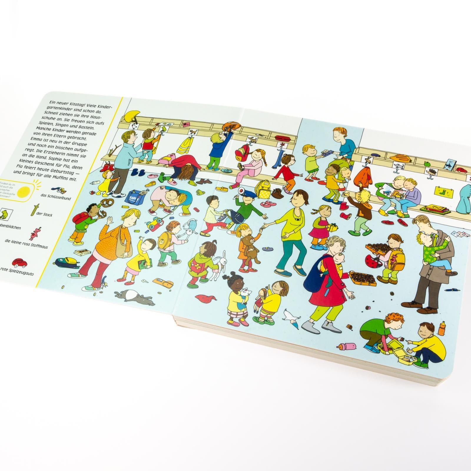 Thumbnail - Hör Mal (soundbuch): Wimmelbuch: Kindergarten, Julia Hofmann
