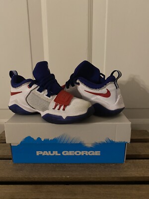 Nike PG 1 (PS) White/University Red 11c Toddler 918384 009