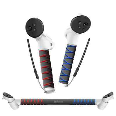 AMVR Upgraded 3-In-1 Extension Grips for Quest 3S/ Quest 3 - Model Q3JP3