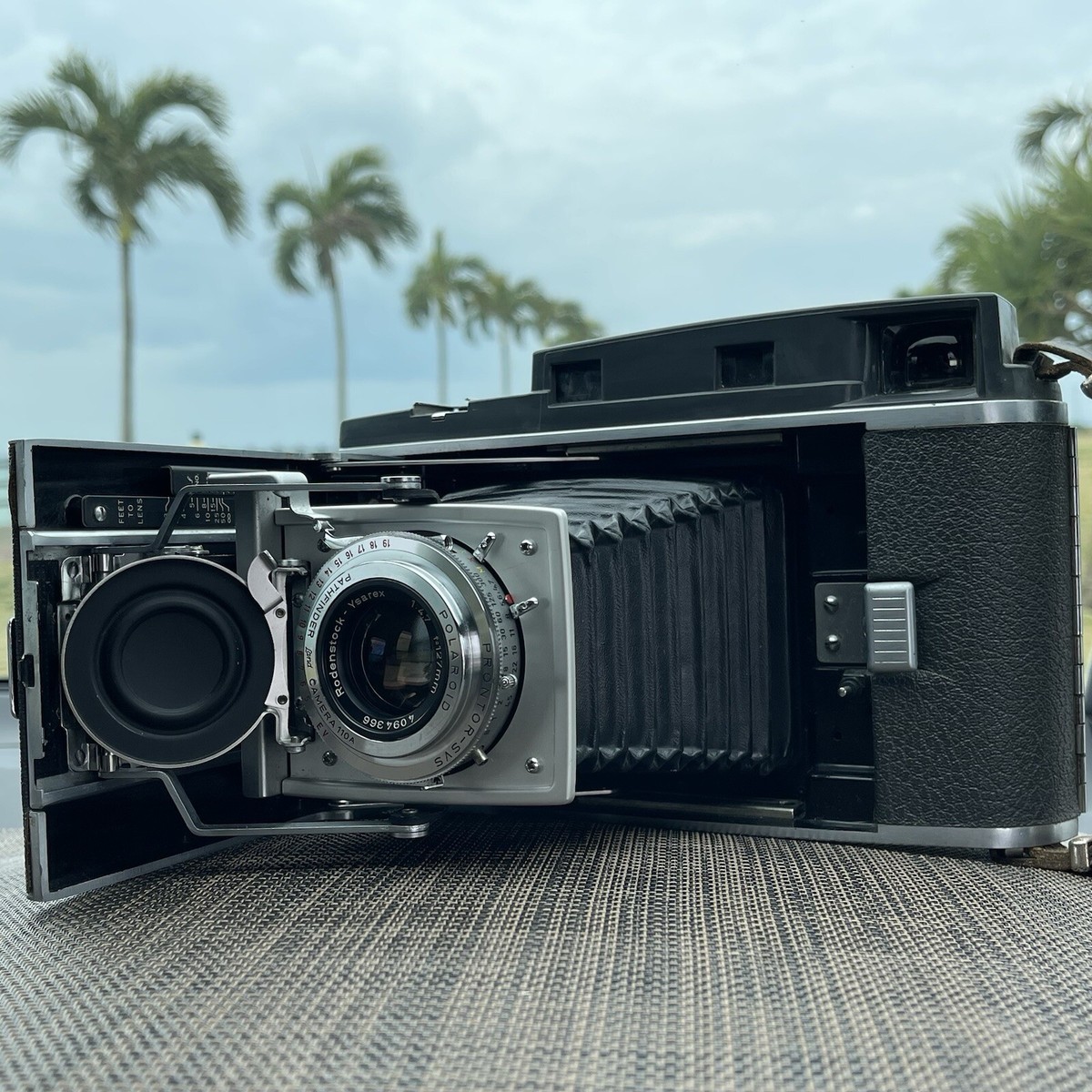 Polaroid 110A Instant Film Land Camera w/ Rodenstock Ysarex Polaroid 110A Instant Film Land Camera w/ Rodenstock Ysarex