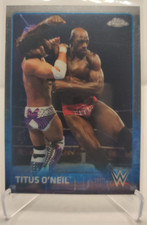 2015 Topps Chrome WWE #70 Titus O'Neil wrestling card