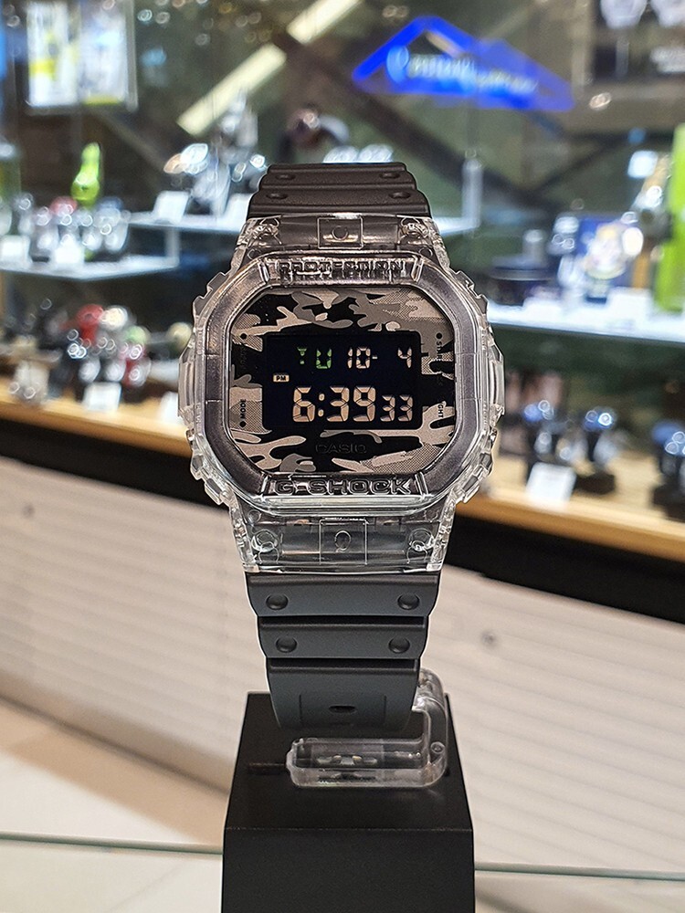 Casio G-Shock Black Resin Strap Men Watch DW-5600SKC-1DR Original