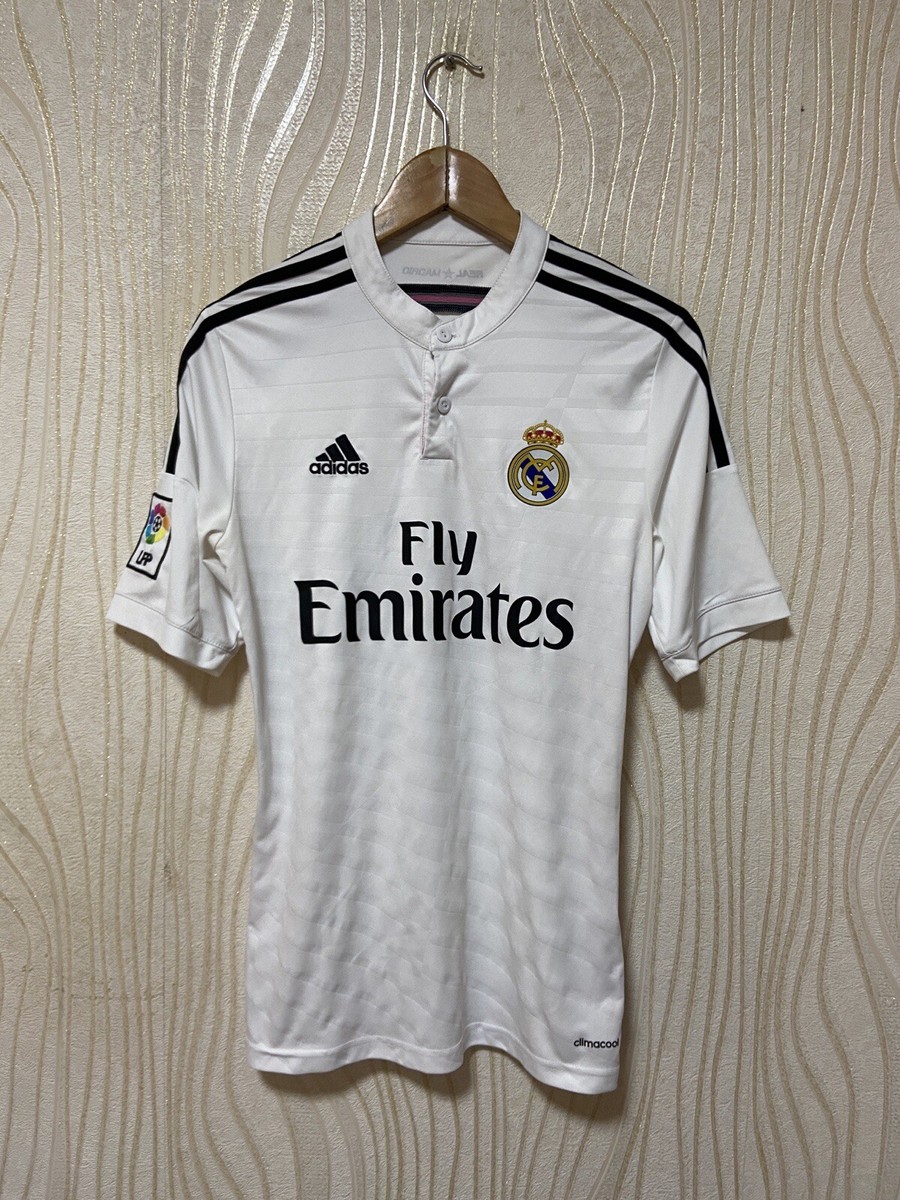 REAL MADRID 2014 2015 HOME SHIRT JERSEY ADIDAS F50637 sz S MEN #19