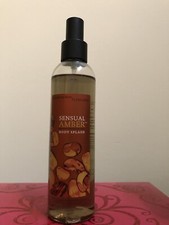 Bath  Body Works SENSUAL AMBER ORIGINAL Fragrance Spray 8 oz RARE Discontinued